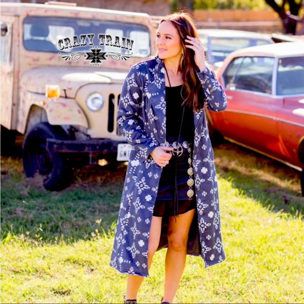 💞💞💞 Crazy Train Trench western jacket 💞💞💞